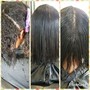 Silk Press Blowout