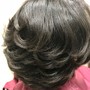 Flat iron service (natural hair)