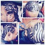 Feed in braids