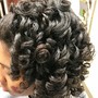 Wig braid down