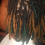 Locs with color