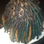 Locs with color