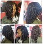 2strands, Comb/Coil Twist, Flats twist,