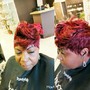 Bleaching natural hair