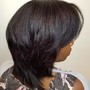 Shampoo/Silk Press (flat Iron)