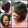 Shampoo and Style/Silk Press Natural Hair Only