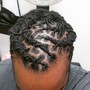 Comb twist / Twist out