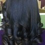 Shampoo condition blowdry