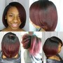 Sew in weave Takedown