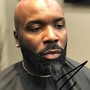 GQ Bald head razor shave with Beard detailing