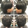 Virgin relaxer ex long w/style