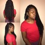 Natural hair shampoo and style