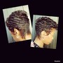 Relaxer  w/ shampoo style