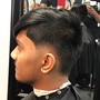 Men’s haircut w/ scissors