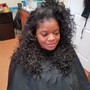 Ends Clipped/scalp treatment application