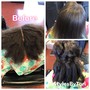 Hair Extension Adding Weft