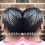 Box Braids Hip