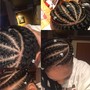 Feed-in / Ghana braids