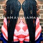 Box Braids Hip