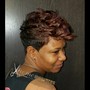 Natural Silkout/SilkPress(short hair/molded)