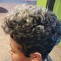 Pixie press and curl