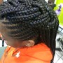 SMALL CORNROWS