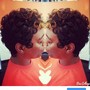 Women natural hair cuts