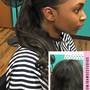 Large Stitch Ponytail