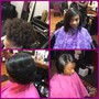 Shampoo and Style (Relaxed Hair)