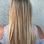 Add on haircut long hair