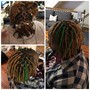 Loc color and re-twist