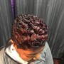 Braid up for wig-Cornrows