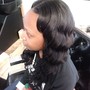 Sew in with leave out