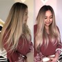 Bleach root touch up and  tone