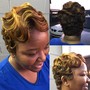 Semi Permanent Color, Relaxer Retouch