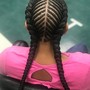 Cornrows extension