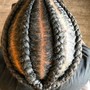 Men Individual Braids (Natural hair)