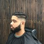 Bald skin fade & beard