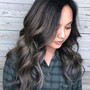 Balayage with Lowlights