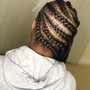 2 - 3 Feed In Braids