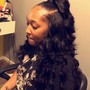 Closure Sew In ( frontal effect )