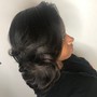 SHORT CUT WASH AND STYLE