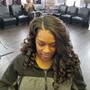 Partial Sew In hair included