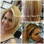 Color Touch-up, Hair Cut and Blow Dry