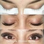 Full set of volume Eyelash Exstensions