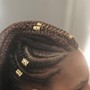 Two-strand twist on natural hair