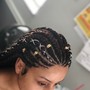 Two-strand twist on natural hair