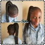 Flat double strand twist