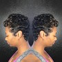 Ponytail Updo (NATURAL HAIR)