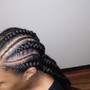 Medium  Feed-in Braids